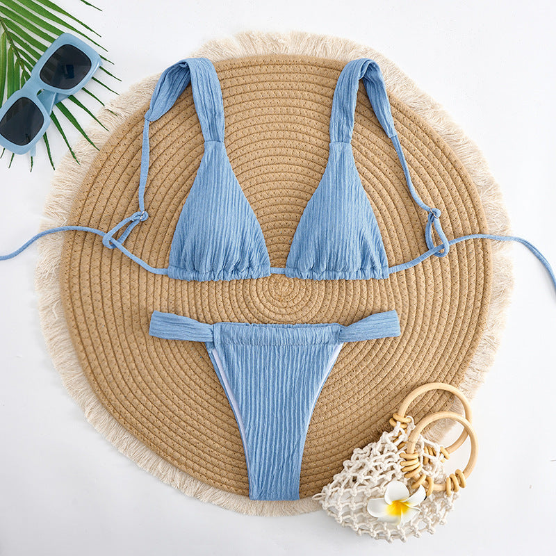 Damen Triangel-Bikini mit verstellbaren Trägern Echo Archiv