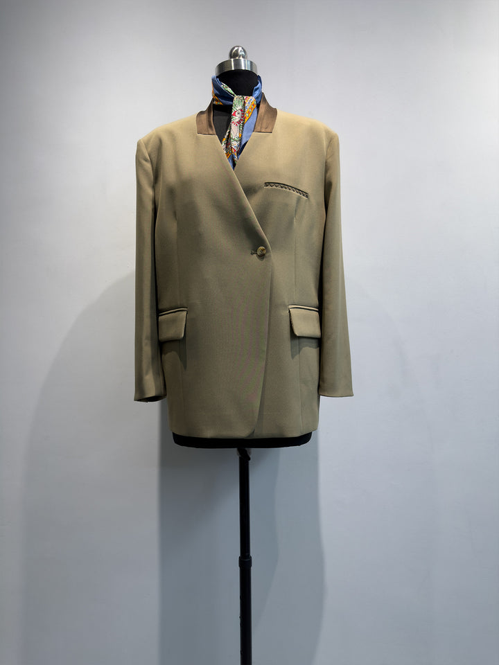 Damen Eleganter Maßgeschneiderter Blazer Echoarchiv