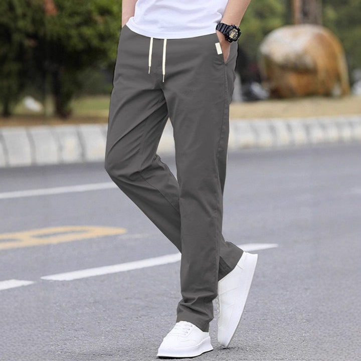 Herren Freizeit-Hose mit verstellbarem Bund und atmungsaktivem Material Echoarchiv