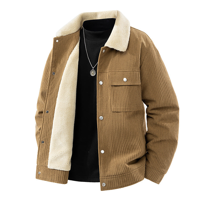 Herren Freizeitjacke mit Fleece-Innenfutter Echo Archive