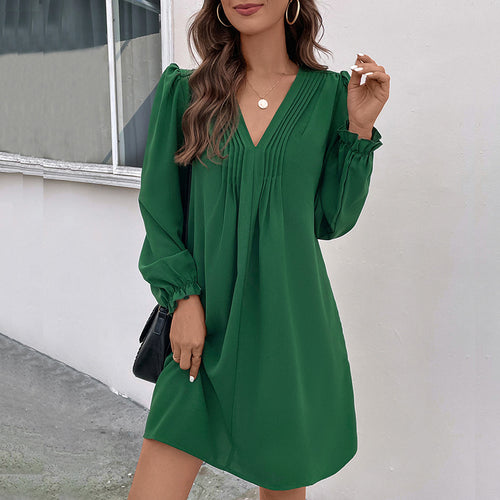 Damen Elegant Geschnittenes Wickelkleid Echo Archiv