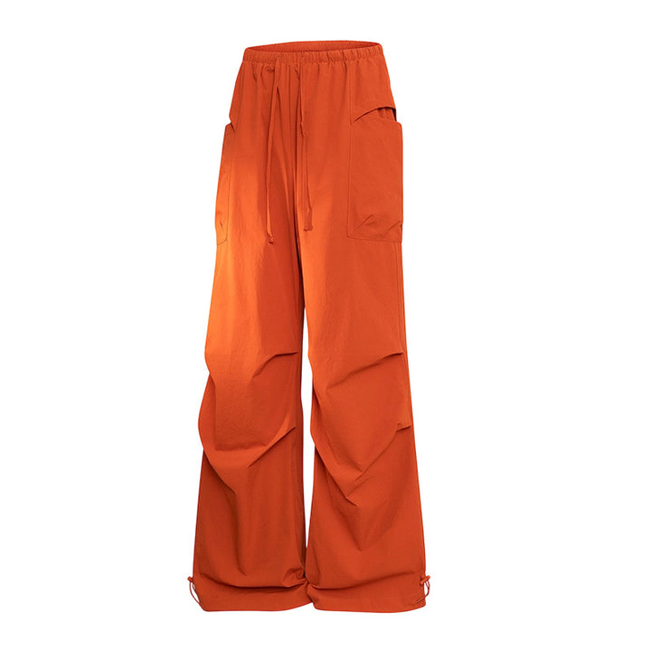 Herren Oversize-Cargohose im Tech-Look mit Tunnelzugbund, extra weitem Bein & verstellbaren Beinabschlüssen Echoarchiv