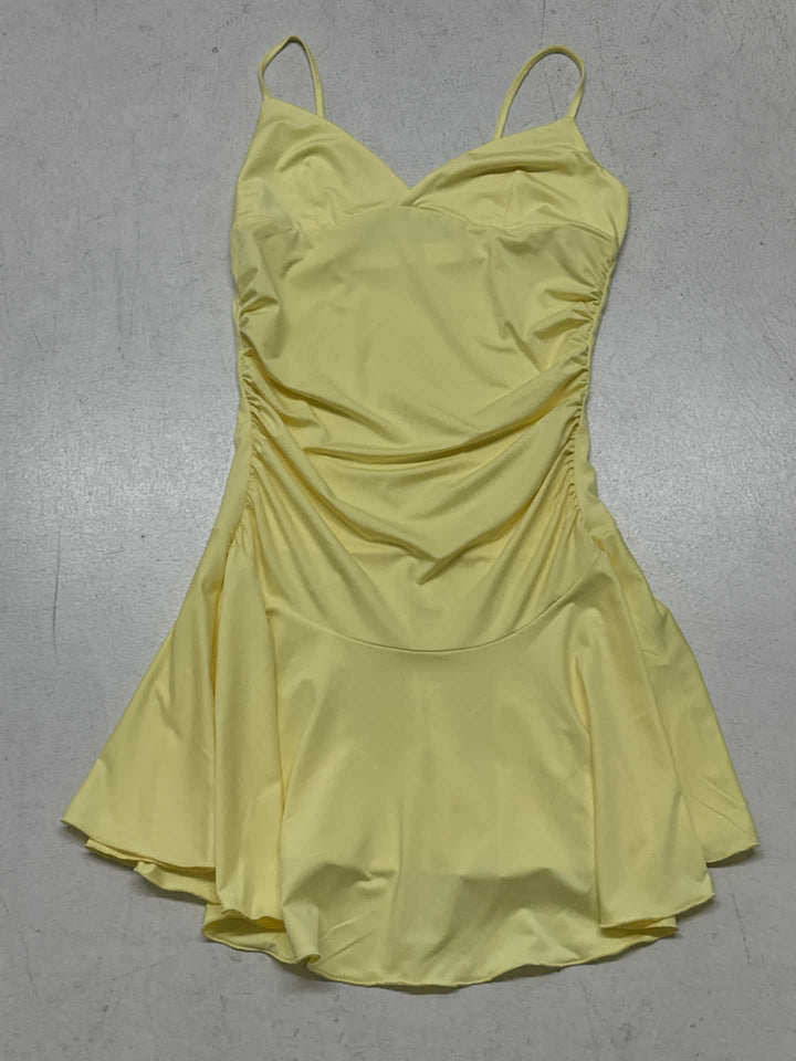 Damen luftiges Sommerkleid mit raffinierten Rüschen und verstellbaren Spaghettiträgern Echo Archiv