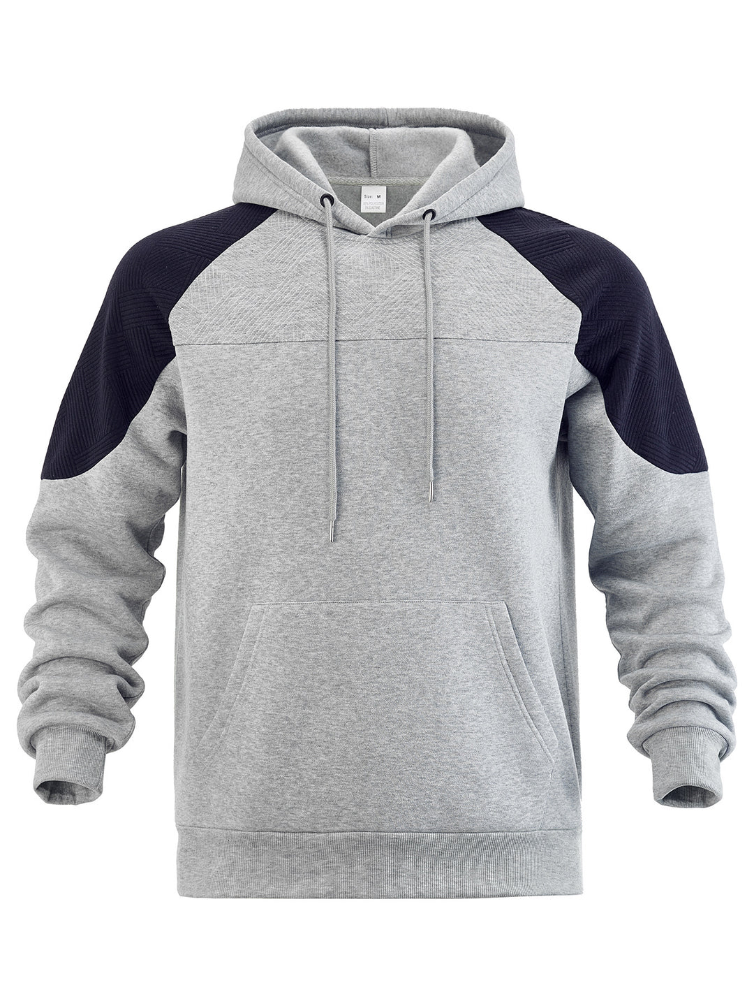 Herren Kapuzenpullover mit innovativem Design und gestreiften Ärmeln Echoarchiv