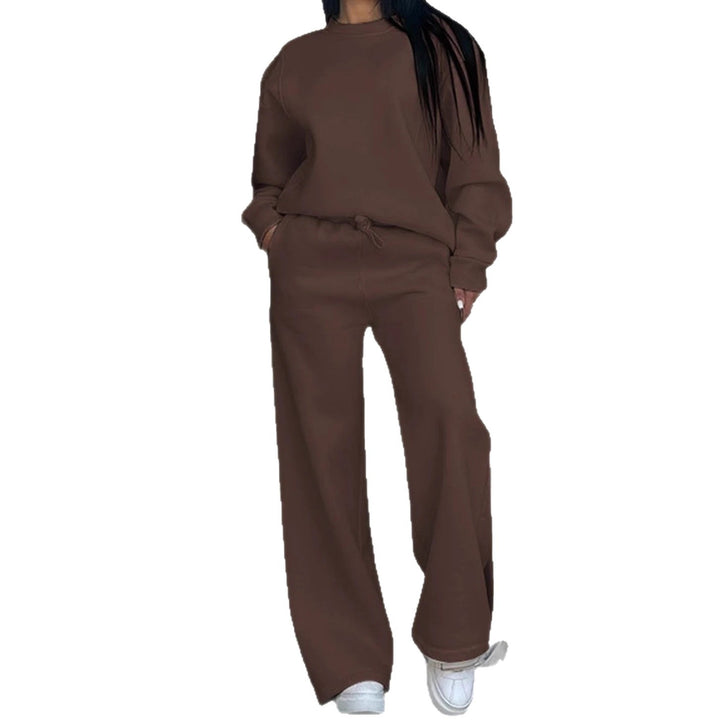 Damen nan lässiges Oversize Sweatshirt und weite Jogginghose Set Echo Archiv