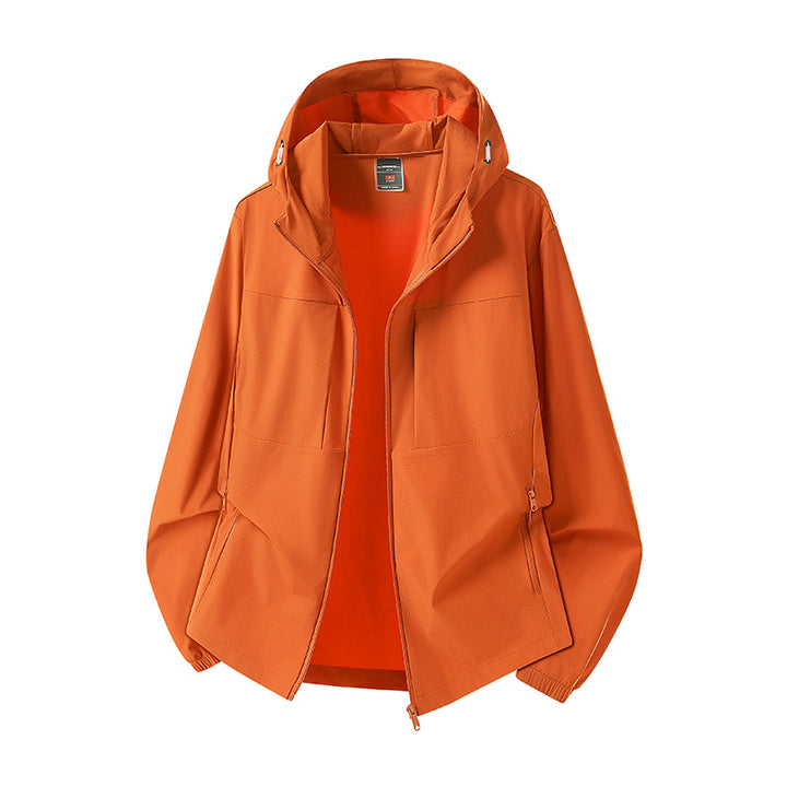 Damen Wetterfeste Outdoorjacke mit Kapuze Echo Archiv