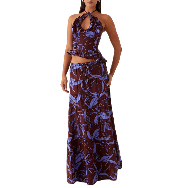 Damen Blusenkleid mit floralen Details Echo Archiv