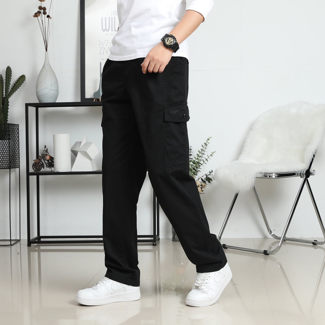 Herren Modische Cargo-Hose mit praktischen Taschen Echo Archiv