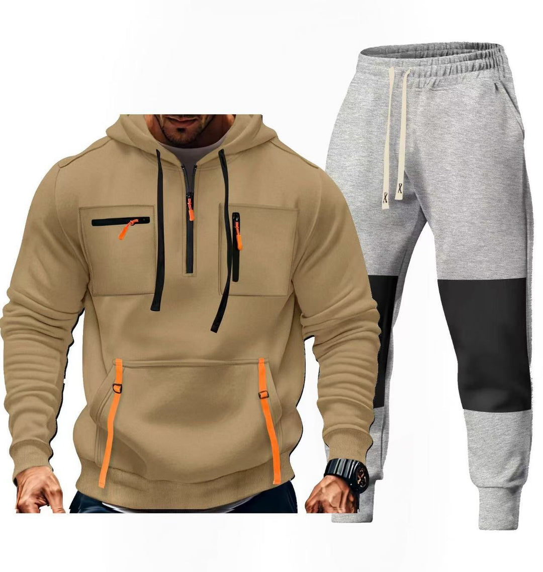 Herren Sportbekleidungsset mit funktionalen Taschen Echoarchiv