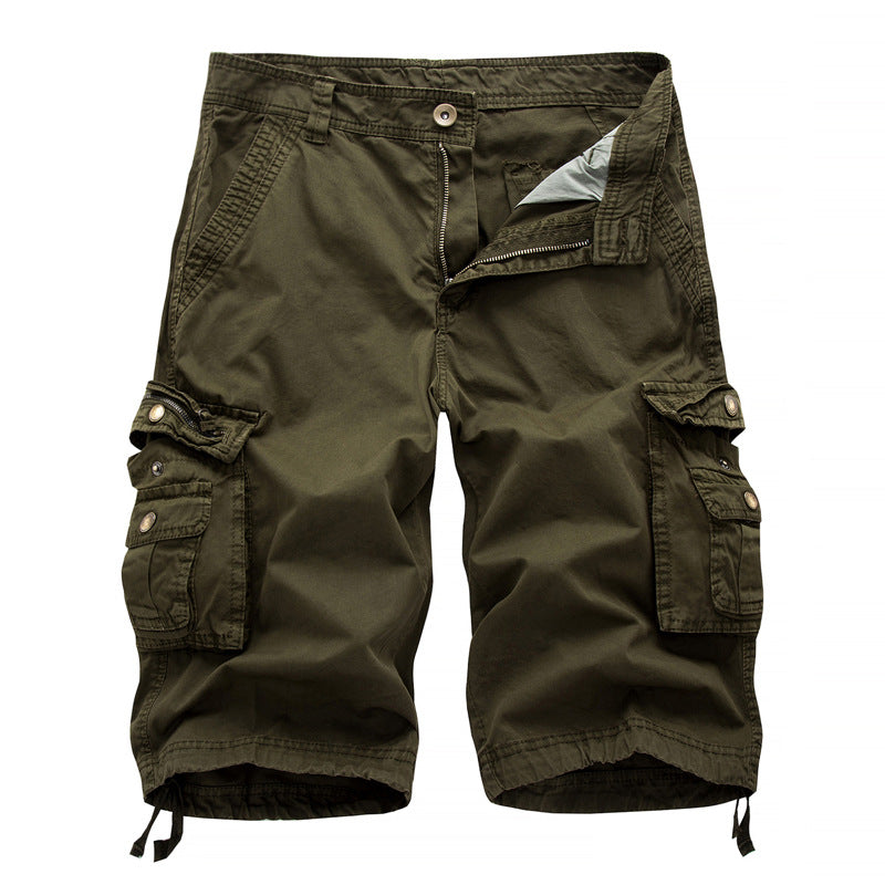Herren Cargoshorts mit multifunktionalen Taschen und elastischem Bund Echoarchiv