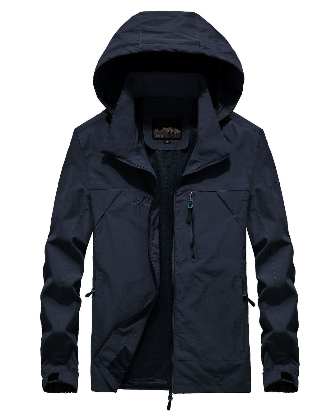 Herren leichte atmungsaktive Softshell-Trekkingjacke mit Kapuze und Mesh-Futter Echoarchiv