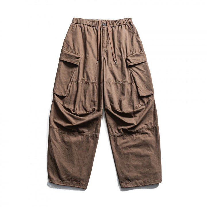 Herren Baggy-Cargo-Hose mit elastischem Bund, Kordelzug und verstärkten Kniepartien Echo Archiv