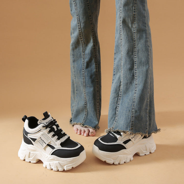 Damen Chunky Sneakers mit großzügiger Profilsohle und atmungsaktivem Obermaterial Echo Archiv