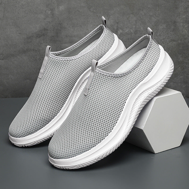Unisex nan leichter Netzgewebe-Schlupf-Sneaker mit atmungsaktivem Obermaterial, dämpfender EVA-Zwischensohle und rutschfester Profilsohle Echo Archiv