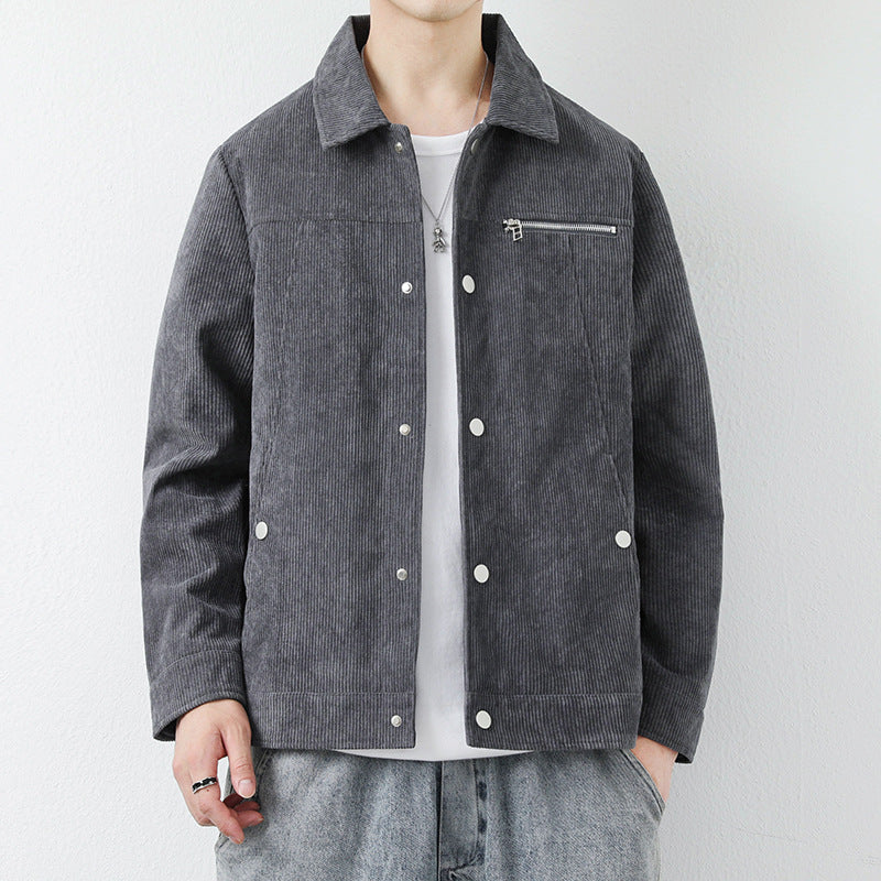Herren Modische Cordjacke Echo Archiv