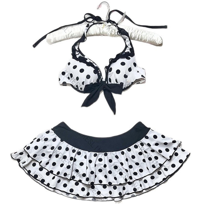 Damen Bikini-Set mit Volantrock und gepolstertem Oberteil Echo Archiv