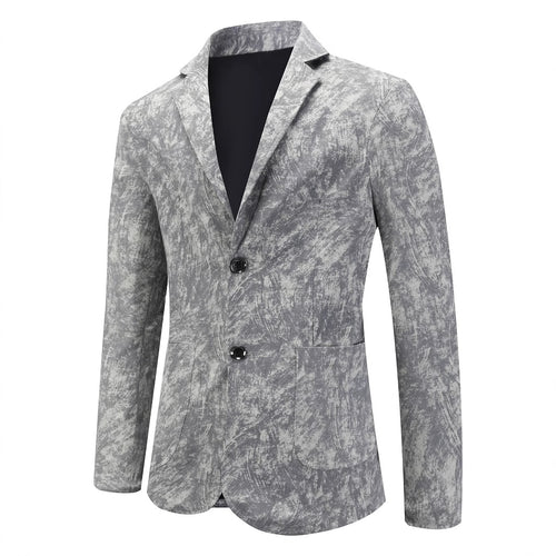 Herren modischer Blazer mit modernem Muster Echoarchiv
