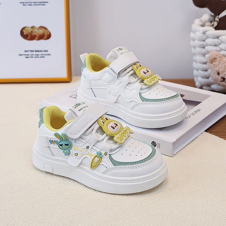 Damen Kindersneaker mit niedlichen Applikationen und praktischem Klettverschluss Echo Archiv