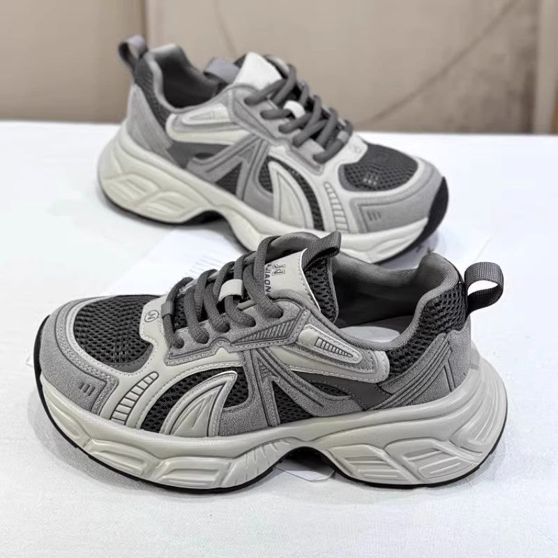 Damen Sportliche Sneakers mit atmungsaktivem Mesh und dämpfender Sohle Echo Archiv