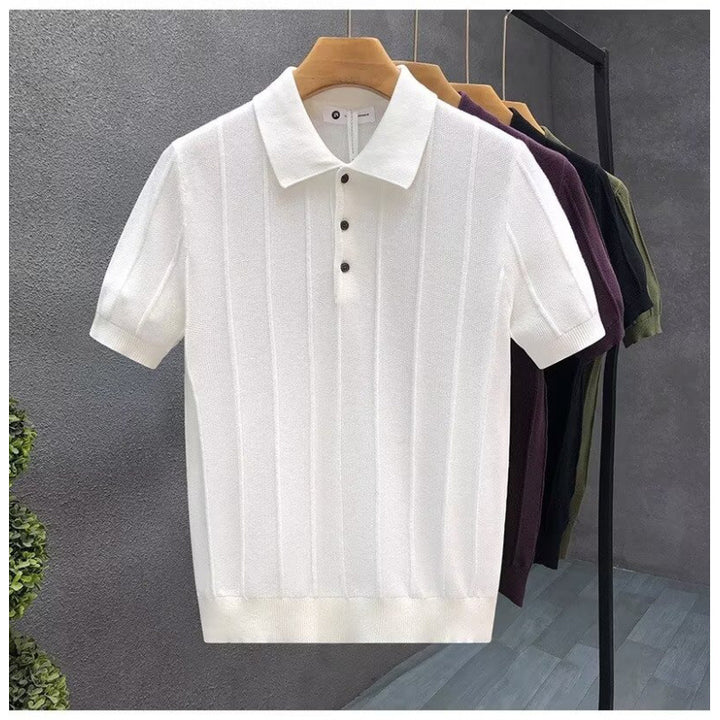 Herren Elegantes Poloshirt Echo Archiv
