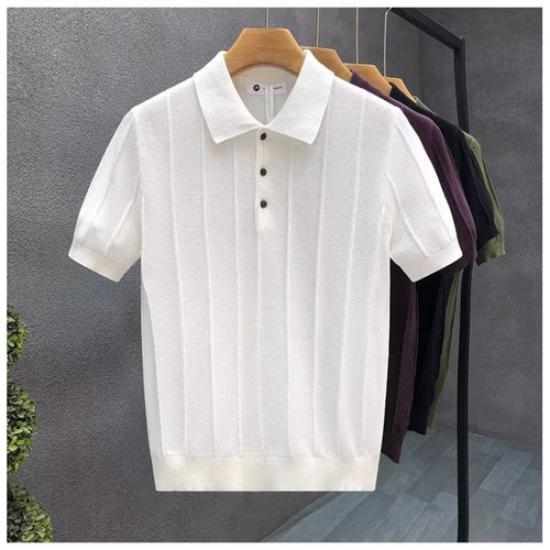Herren Elegantes Poloshirt Echo Archiv
