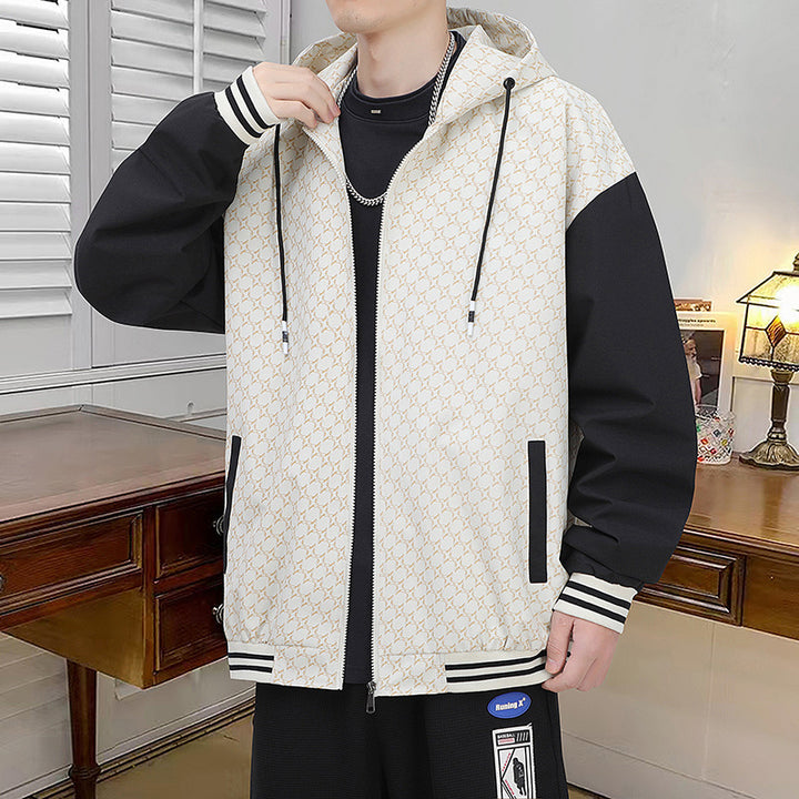 Herren Sportliche Kapuzenjacke Echo Archiv 1788321985