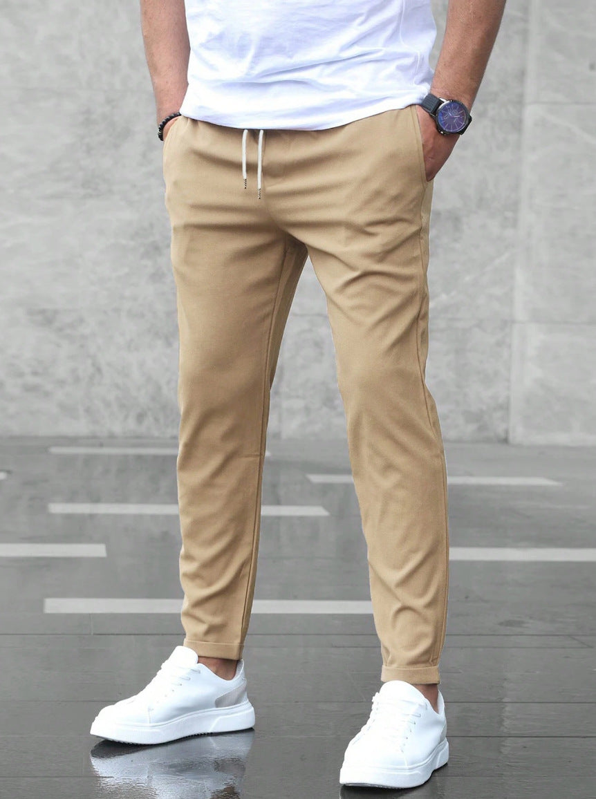 Herren elegante Chino-Hosen Echoarchiv