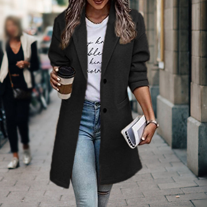 Damen eleganter Langblazer Echoarchiv