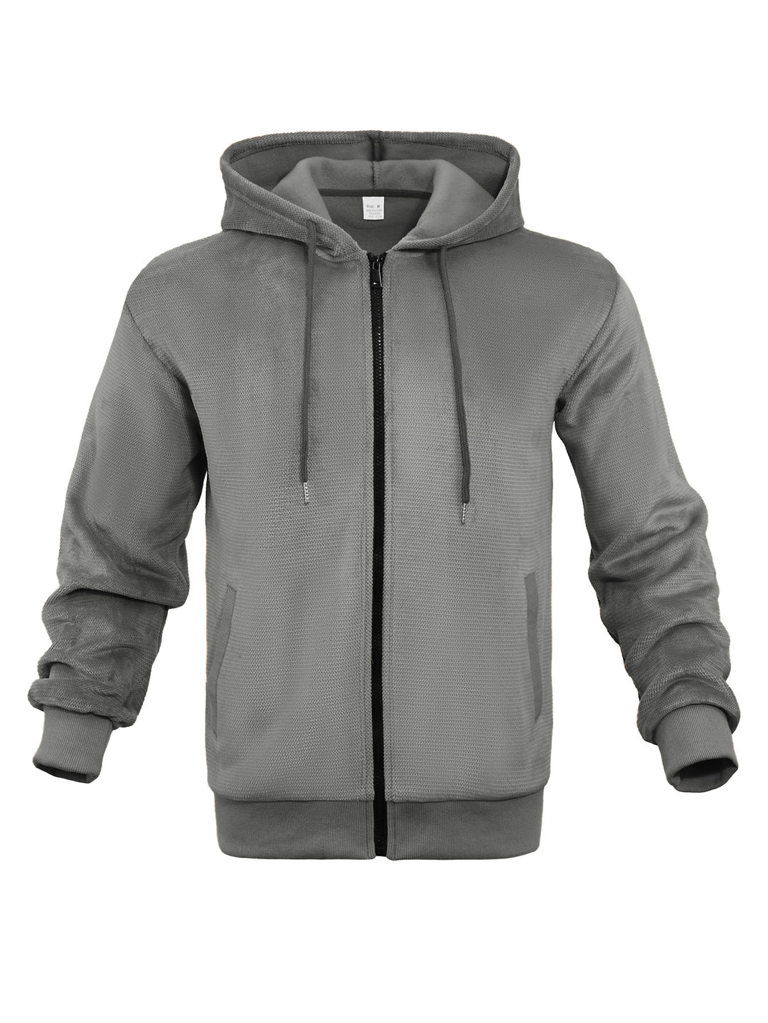Herren Sportliche Kapuzenjacke mit atmungsaktivem Mesh-Material Echoarchiv