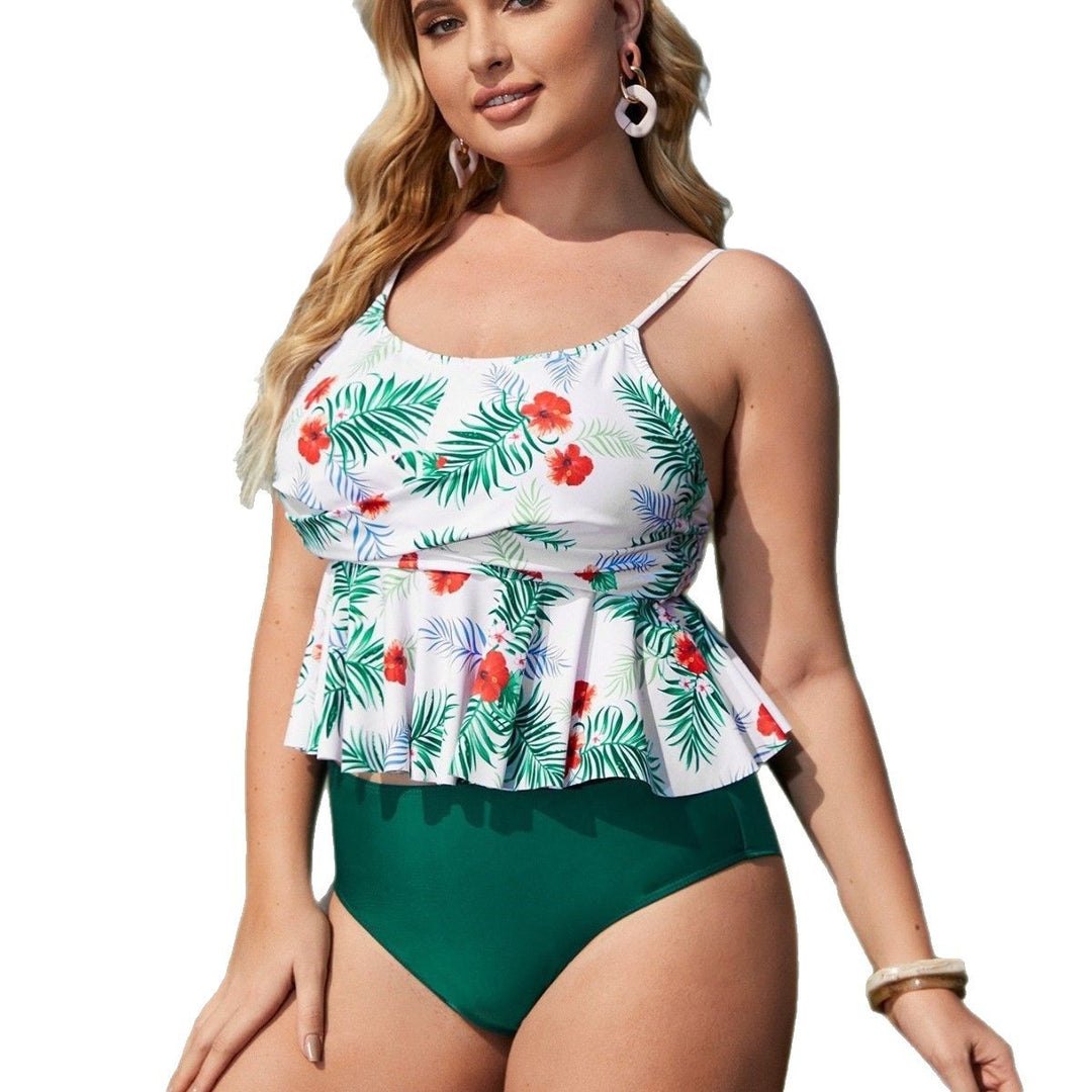 Damen Tankini-Set mit floralem Volant Echo Archiv