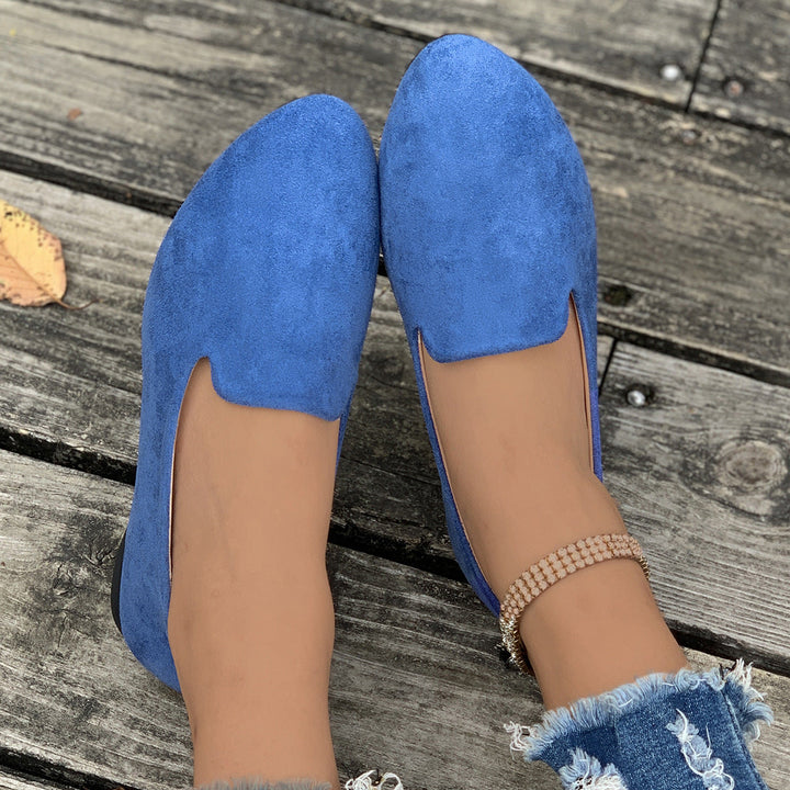 Damen Bequeme Slipper Im Eleganten Design mit Weicher Oberflächenstruktur Echoarchiv