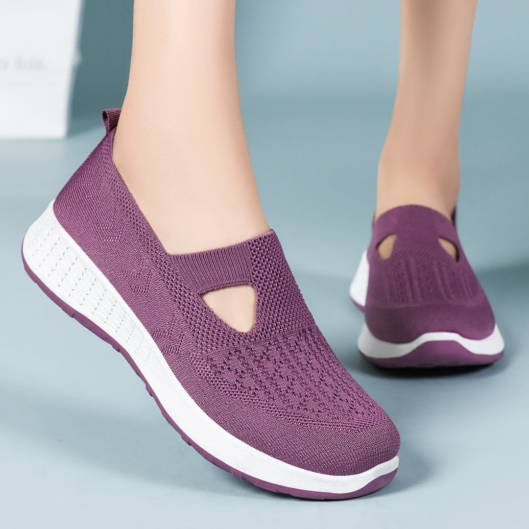 Damen Komfortable Slip-On Sneakers mit innovativer Mesh-Oberfläche Echo Archiv