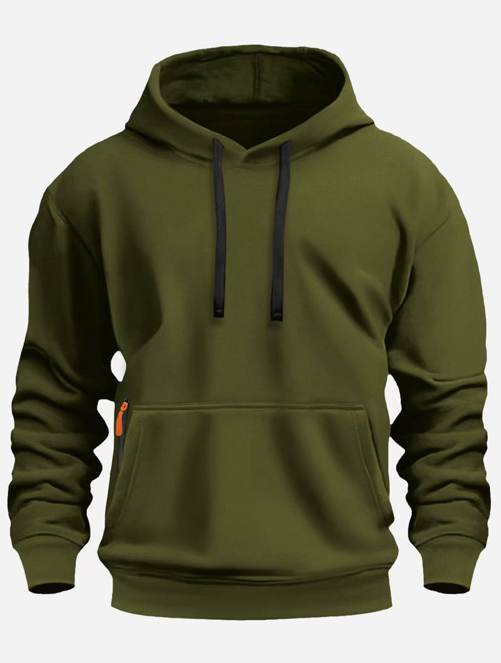 Herren sportlicher Kapuzenpullover mit praktischen Taschen und atmungsaktivem Material Echoarchiv