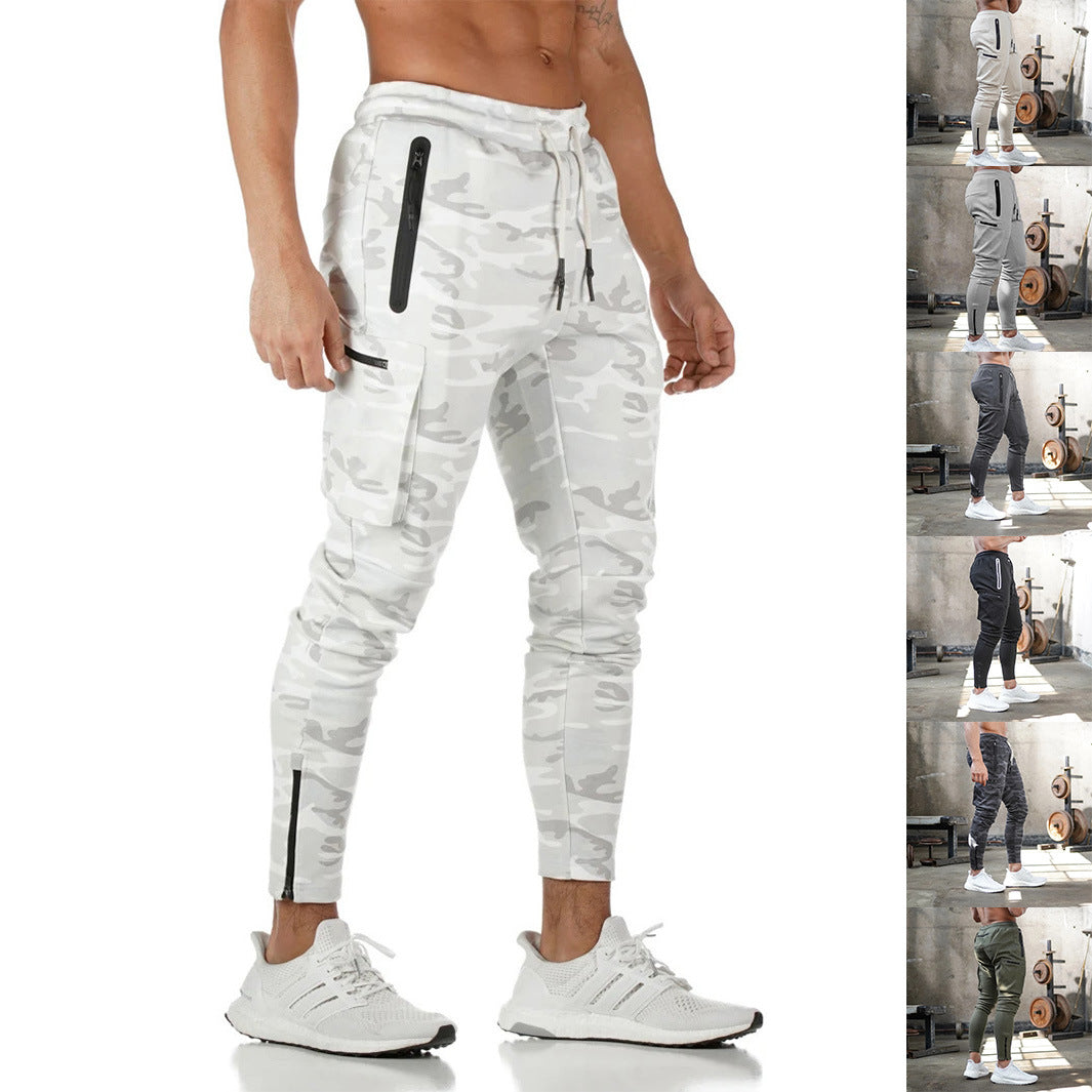 Herren Sportliche Fitness-Jogginghose mit praktischen Taschen Echoarchiv