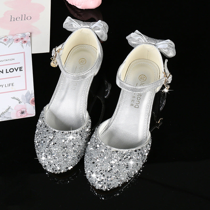 Mädchen Elegante Ballerina Sandalen mit Glitzerverzierung Echo Archiv