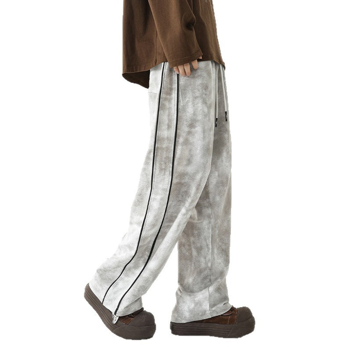 Unisex Lockere Sporthose mit elastischem Bund Echoarchiv