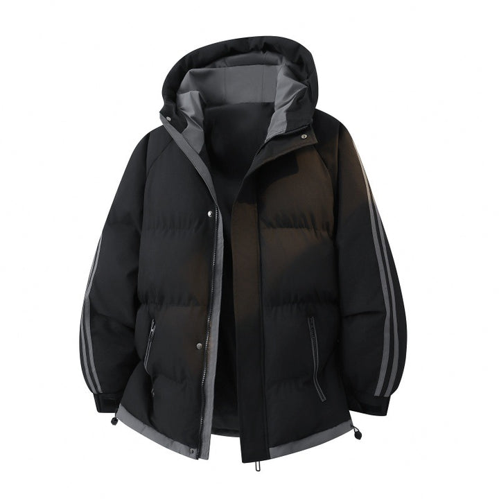 Herren Warm gefütterte Steppjacke Echo Archiv