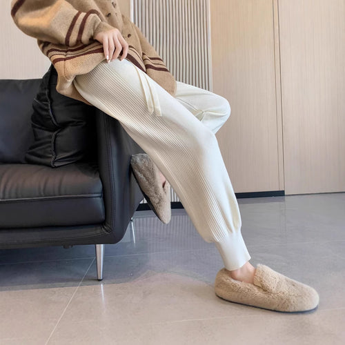 Damen Komfortable Feinstrick-Hosen Echo Archiv