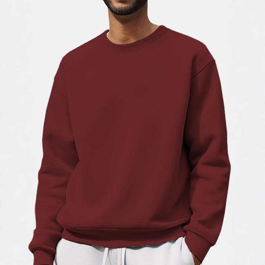 Herren lässiger Sweatpullover mit überschnittenen Schultern Echoarchiv