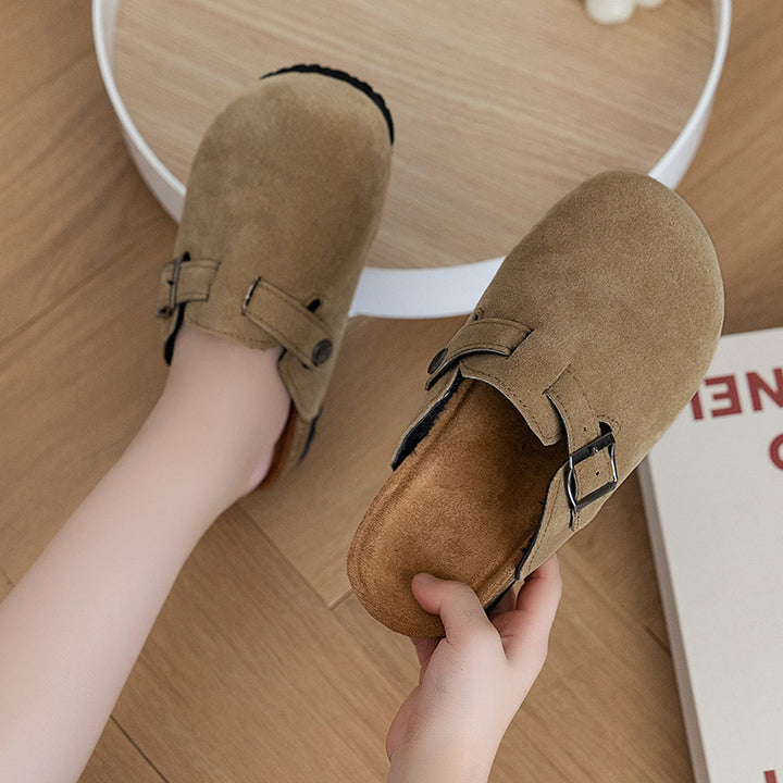 Damen Komfortable Clogs mit verstellbarem Riemen Echo Archiv