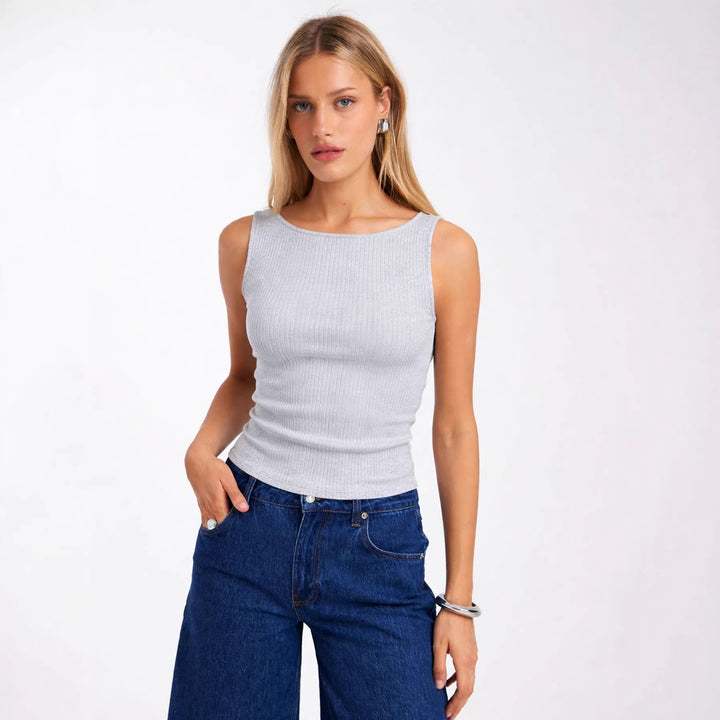 Damen Trägershirt mit verspieltem Polka-Dots-Muster Echo Archiv