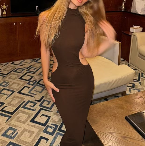 Damen Figurbetontes Maxikleid mit eleganten Cut-Out-Details Echo Archiv