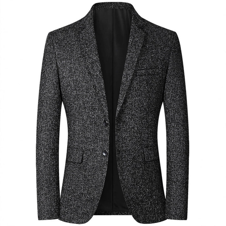 Herren eleganter, strukturierter Blazer im modernen Design Echoarchiv