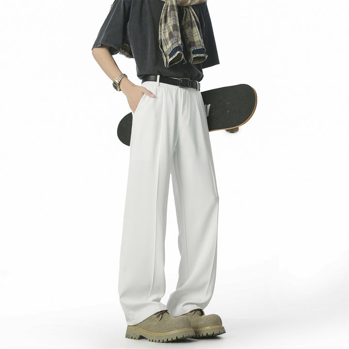 Herren Elegante und lässige Weit geschnittene Hose Echo Archiv