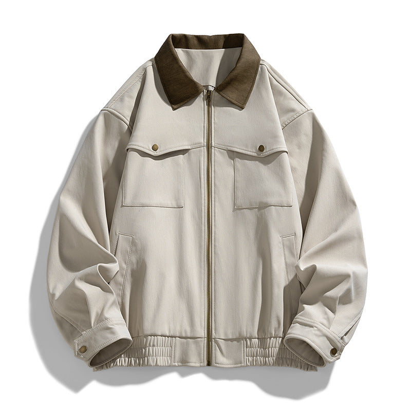 Herren Modische Nylonjacke mit Taschen Echo Archiv