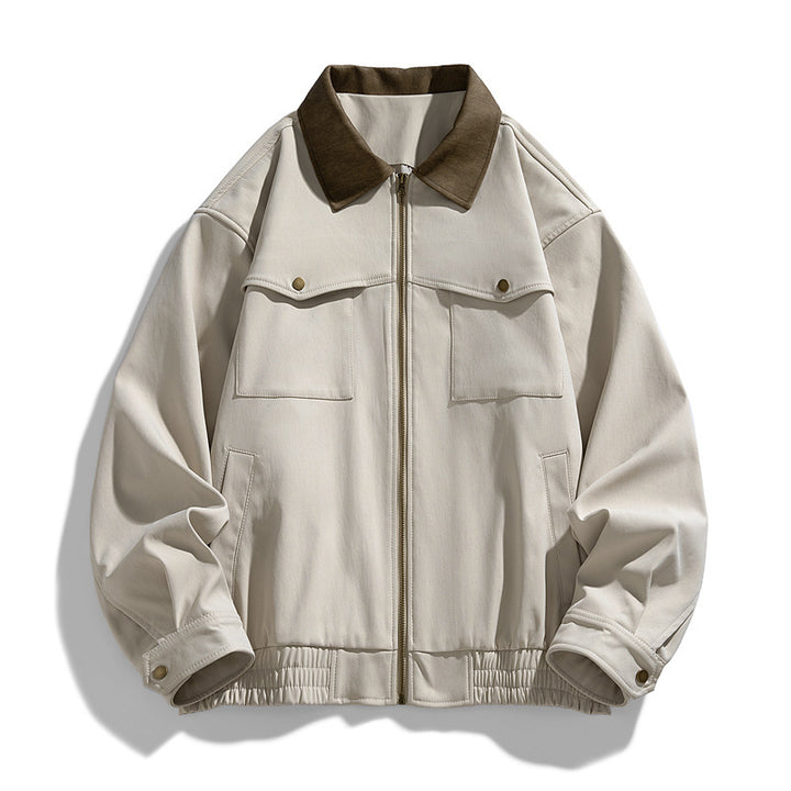 Herren Modische Nylonjacke mit Taschen Echo Archiv
