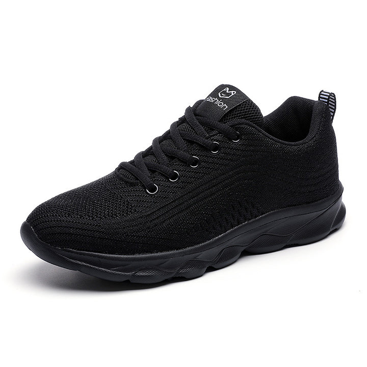 Damen nan ultraleichter Komfort-Gehsneaker für Alltag und Freizeit mit nahtlosem Strickobermaterial, reaktionsfreudiger Luftkissen-Zwischensohle und gepolstertem Fersenkragen Echo Archiv