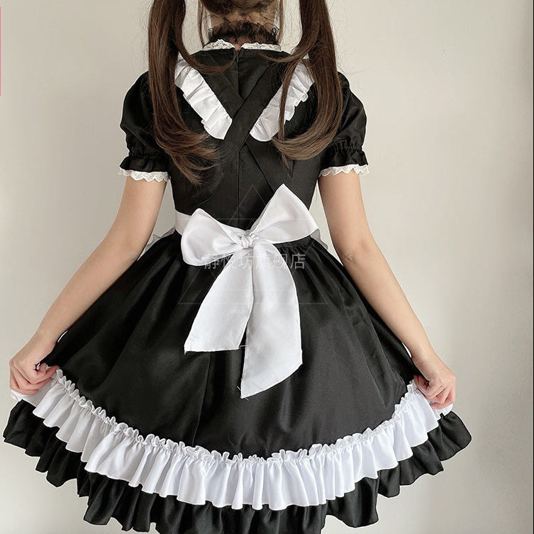 Damen Köstümkleid mit Rüschen und Katzenohren Echo Archiv