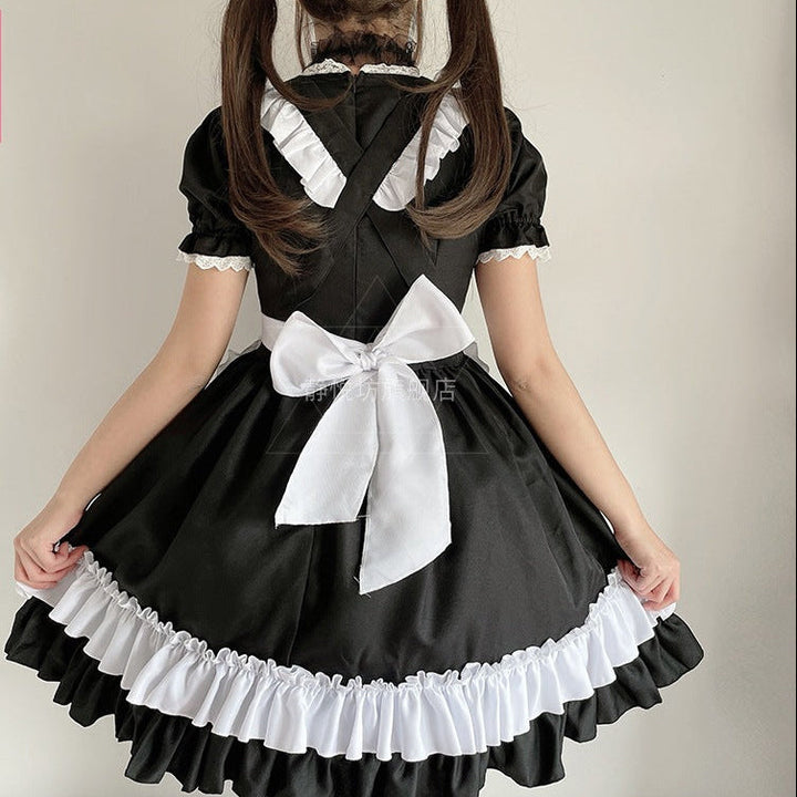 Damen Köstümkleid mit Rüschen und Katzenohren Echo Archiv