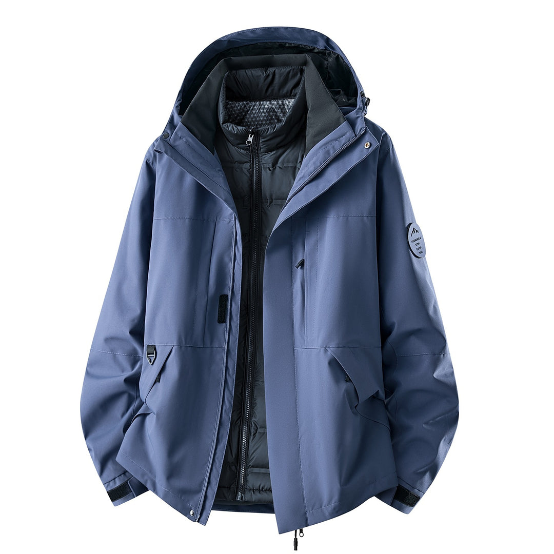 Damen Multifunktionale Outdoorjacke mit herausnehmbarer Stepp-Innenjacke Echoarchiv